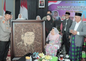 Ceramah Kebangsaan Hj. Sinta Nuriyah Wahid di Polresta Malang